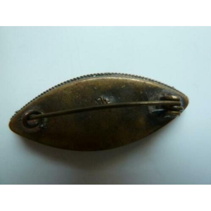 Antieke Murano micromozaiek broche ca. 1930 / Luxeriös