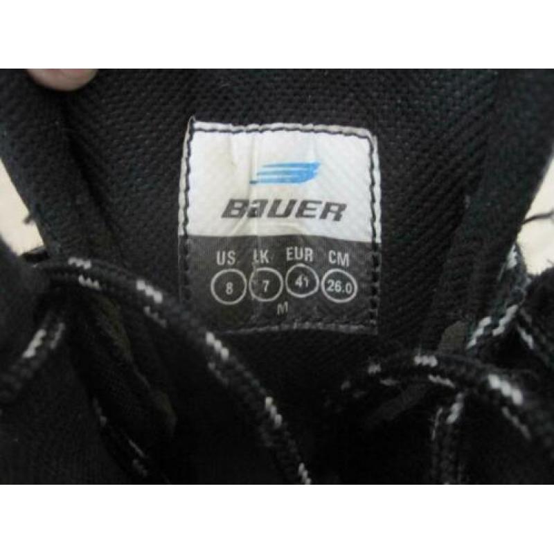 Bauer skeelers maat 41 valt als maat 40