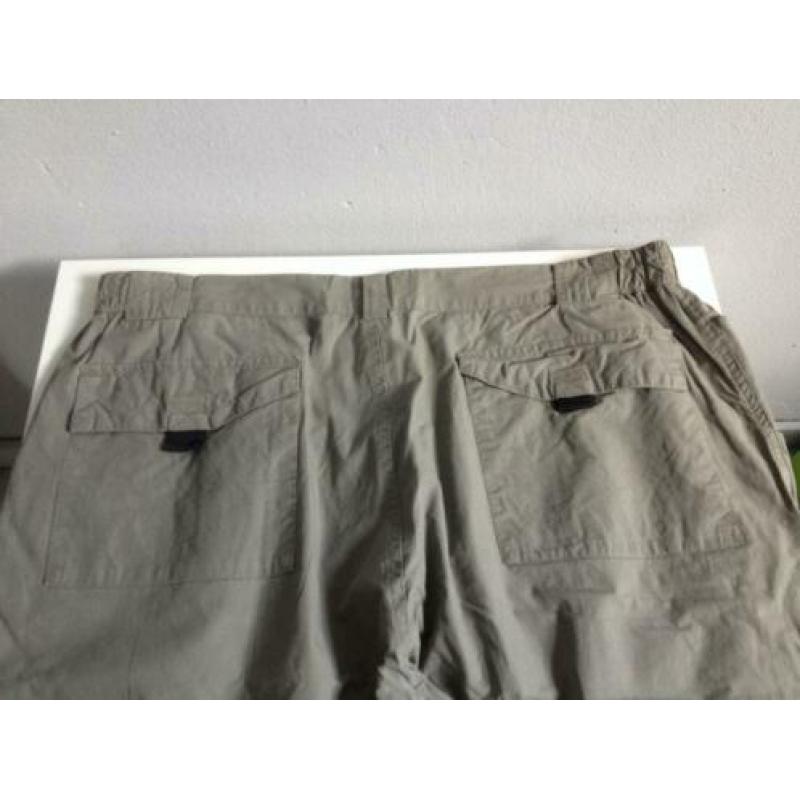 zomer broek legergroen heren biaginni maat 58 lang 83 cm