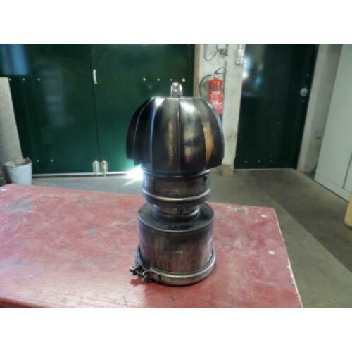 RVS aspiromatic 80mm roterende schoorsteenkap