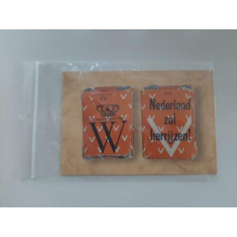 'Nederland zal herrijzen' verzet kaarten 1941, uitmuntend