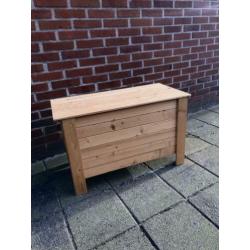Houten opbergkist