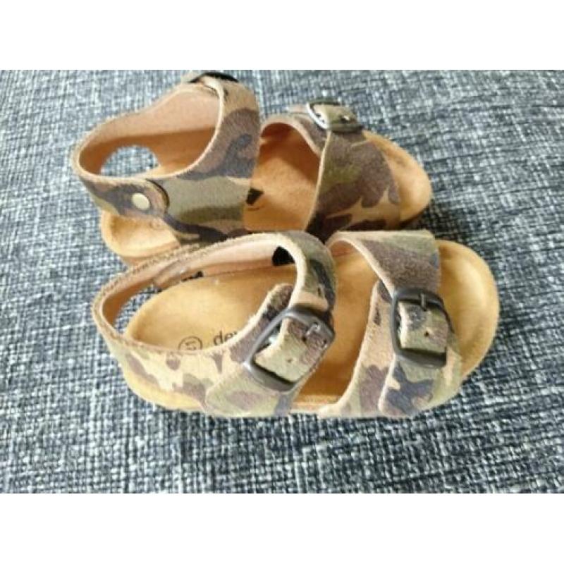 Develab sandalen zgan maat 21 jongens
