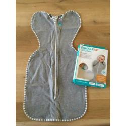 Swaddle Up baby slaapzak Grijs mt M zgan
