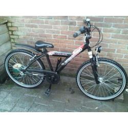 Stoere 24inch batavus Snake jongensfiets Nex3-nw licht 8-11j