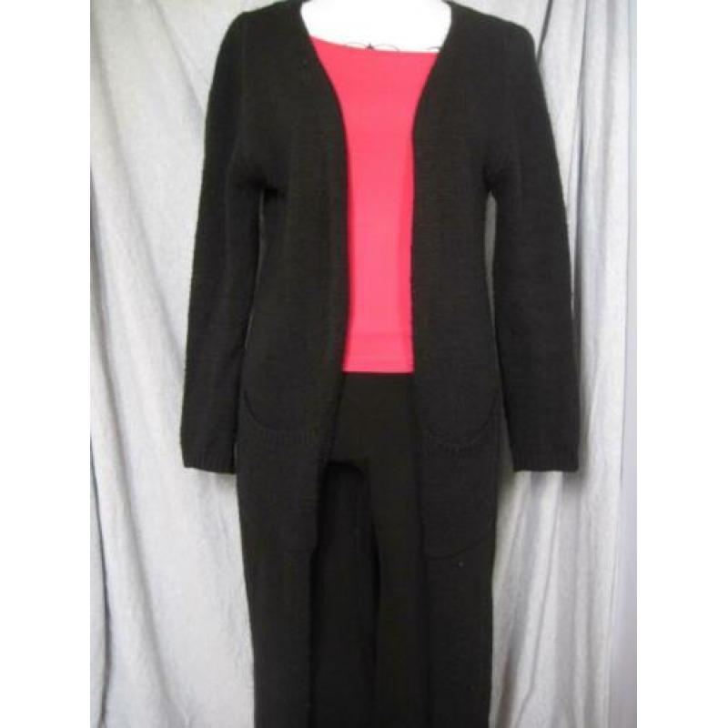MOOI LANG DAMES VEST van ENVY Collection. Maat:M.