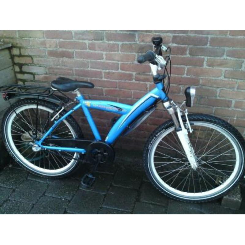 Stoere 24inch batavus Snake jongensfiets Nex3-nw licht 8-11j