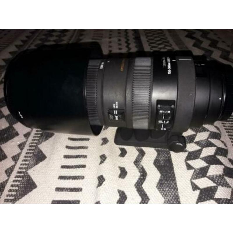 Sigma 150-500 mm met canon fitting apo hsm