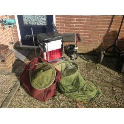 Viskist zitkist plateau 16 mm uitrusting compleet