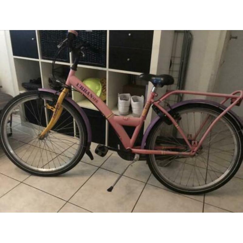 Meiden fiets