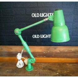 Sis duitse industriéle vintage lamp machine lamp