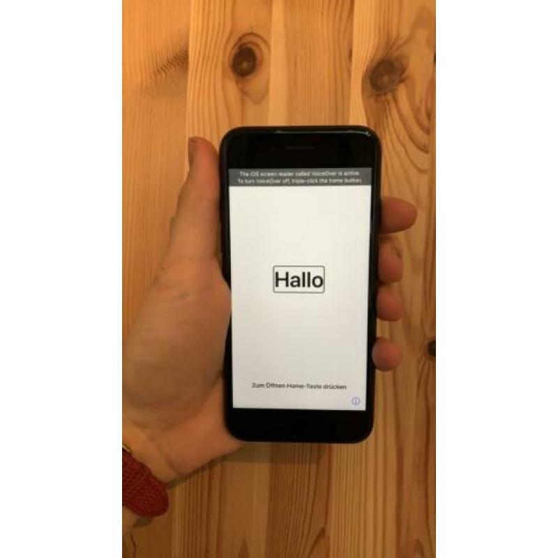 iPhone 7 zwart (audiochip kapot)
