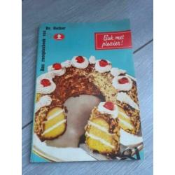 Vintage 1955 bakboek bak met plezier oetker retro