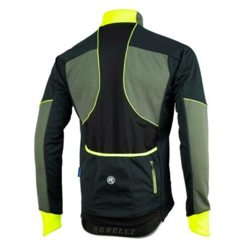 Fietsjack Rogelli Trani 4.0 zwart/fluor Rogelli