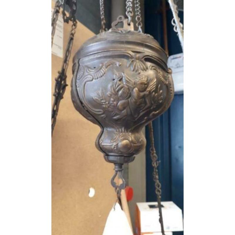 Antieke olielamp