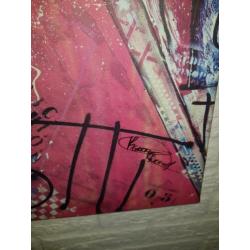 Schilderij op canvas/doek