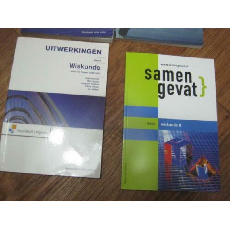 examenbundel havo wiskunde deel a+b uitwerkingen samengevat