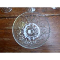 10 vintage persglazen champagne coupes