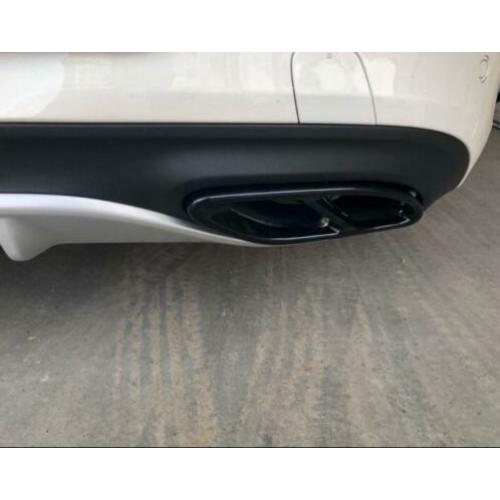mercedes AMG uitlaat sierstuk C43 C63 A45 E63 GLC ML GLE CLA