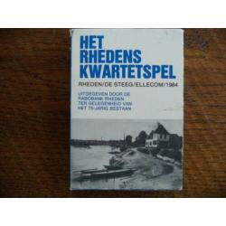 RHEDEN De Steeg Ellecom Kwartetspel - Rabobank Rheden - 1984