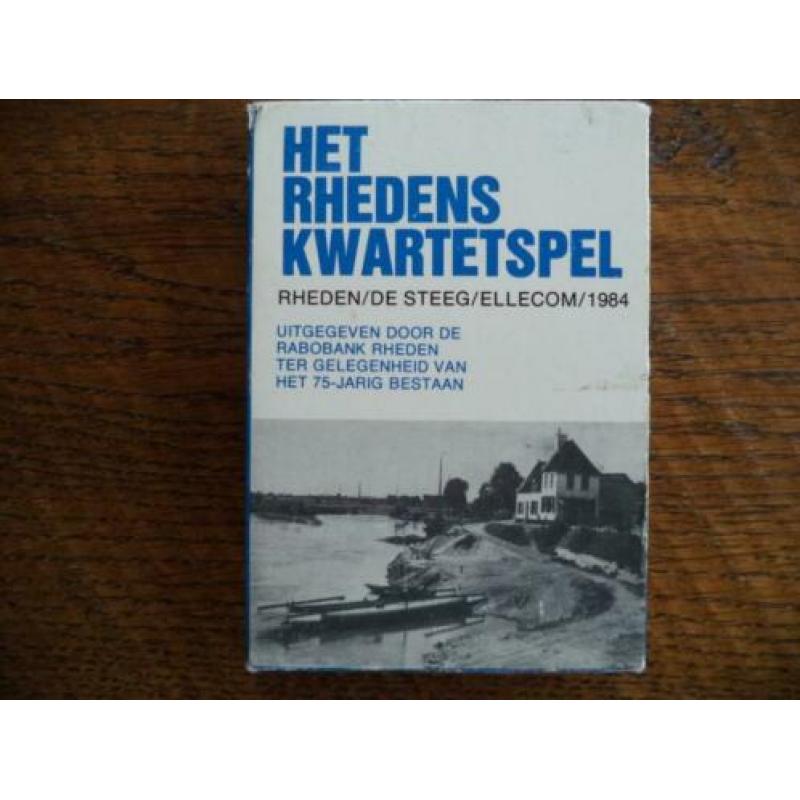RHEDEN De Steeg Ellecom Kwartetspel - Rabobank Rheden - 1984