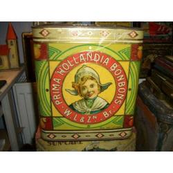 Prachtig Jaren 30 Hollands Bonbons Blik Hollandia