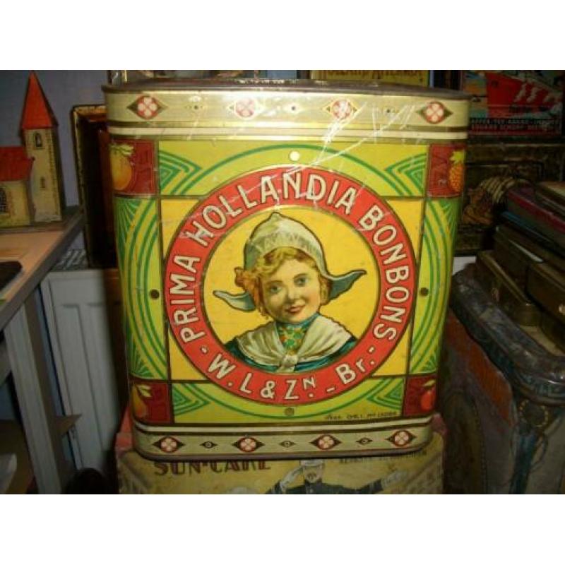 Prachtig Jaren 30 Hollands Bonbons Blik Hollandia