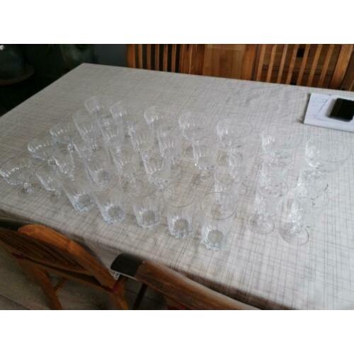 Kristallen D'arques glazenset 32 stuks (kristal/glazen)