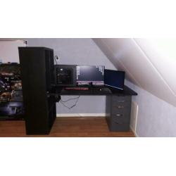 Game PC + Bureau + Bureaustoel