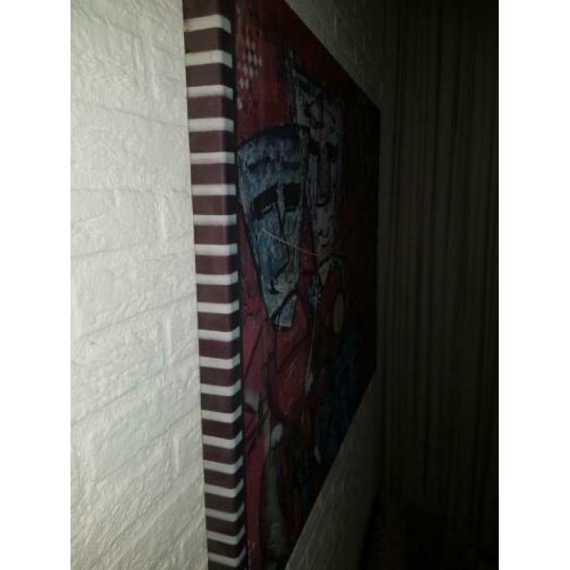 Schilderij op canvas/doek