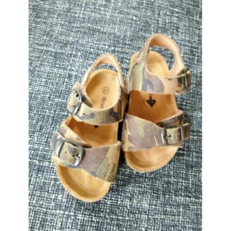 Develab sandalen zgan maat 21 jongens