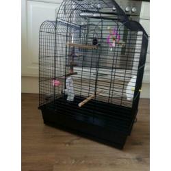 Nieuwe vogelkooi voor kanarie, grasparkiet, enz.
