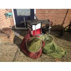 Viskist zitkist plateau 16 mm uitrusting compleet