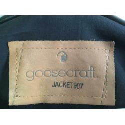 Goosecraft leren jas Medium jacket907 Lim com Simpson jr zga