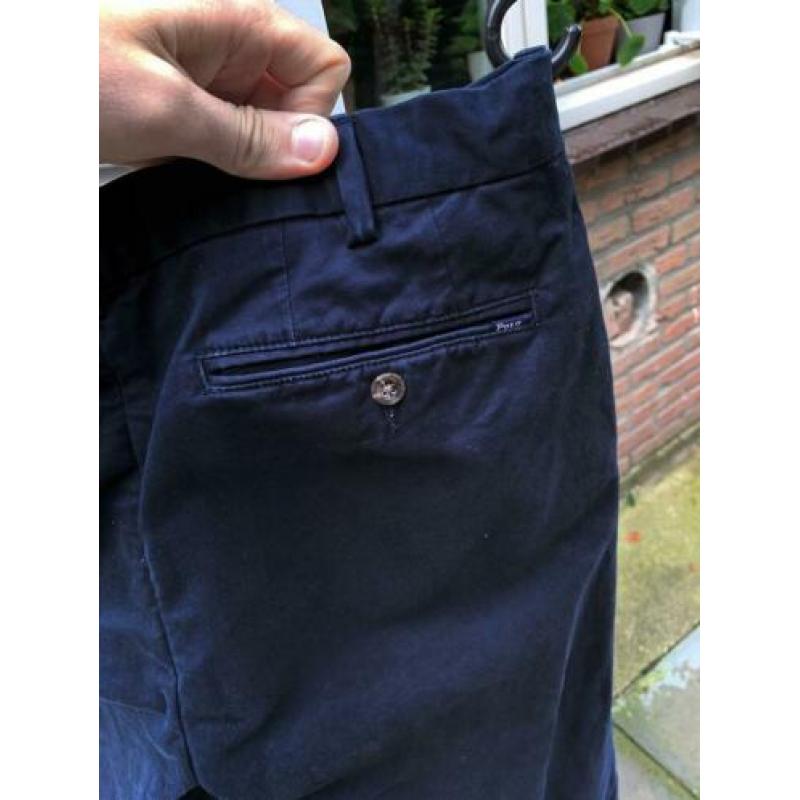 Polo Ralph Lauren Broek Pantalon Blauw Zwart heren catoen