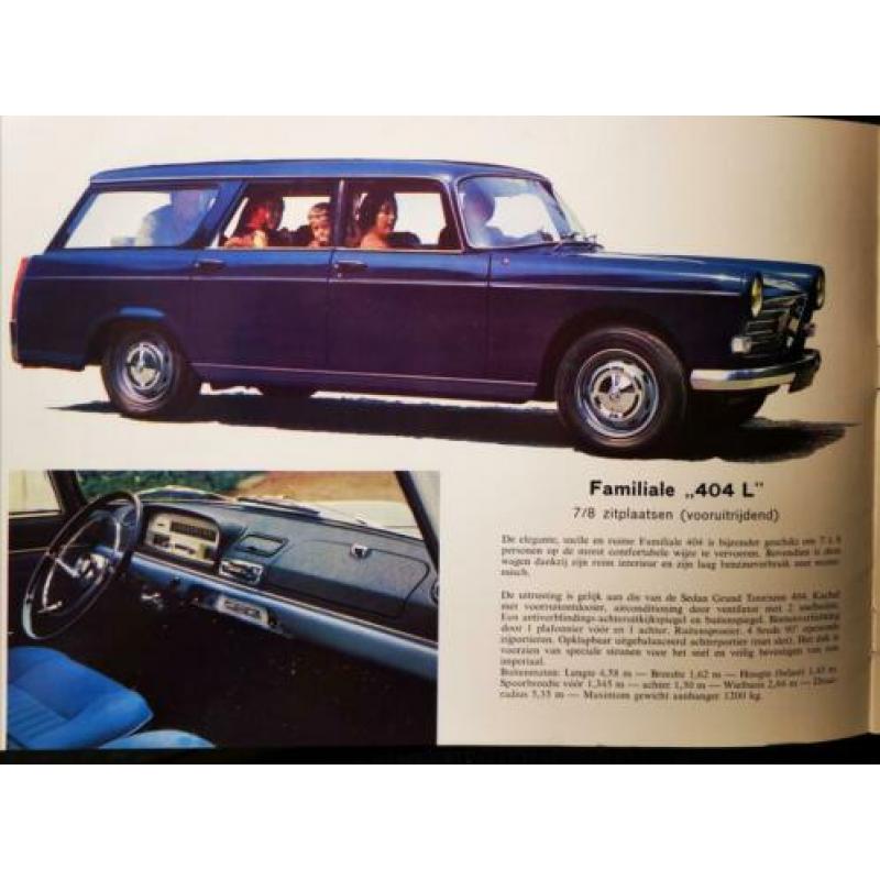 Oldtimer Peugeot 404 Break/Familiale 1960 autofolder