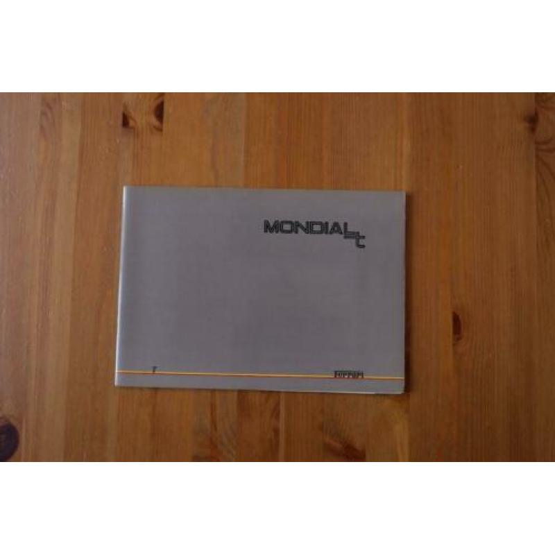 Brochure Ferrari Mondial T