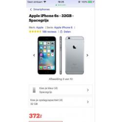 Iphone 6s space grey