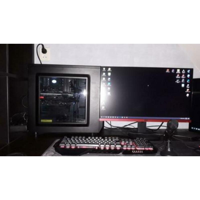 Game PC + Bureau + Bureaustoel