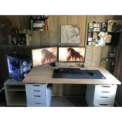 Game PC i7 6700K + GTX1070 + 32GB RAM. + accessoires