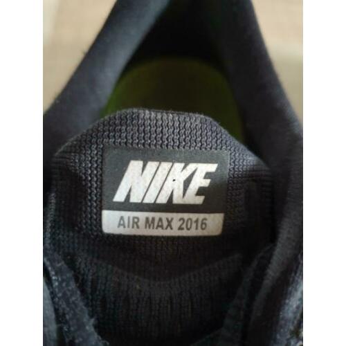 Nike air max 2016 zwart mt 37,5
