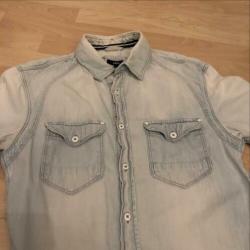 Celio Spijker overhemd blouse spijkerstof heren maar M