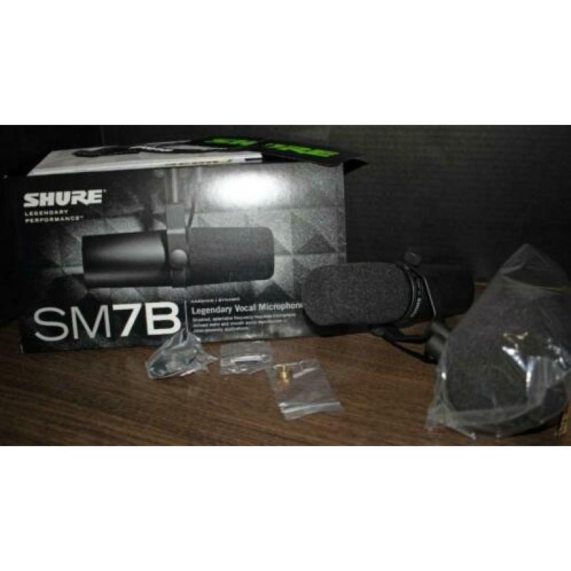 Shure SM7B dynamische vocal studio microfoon