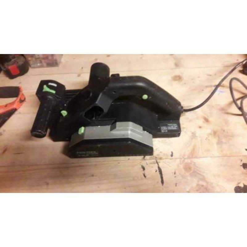 Festool schaafmachine incl systainer t-lock