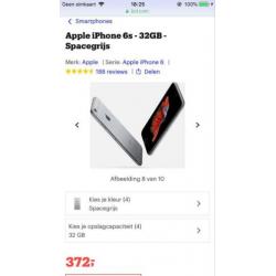 Iphone 6s space grey