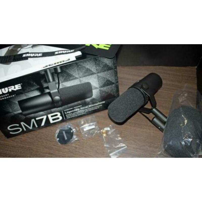 Shure SM7B dynamische vocal studio microfoon