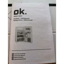 Koelkast klein deukje