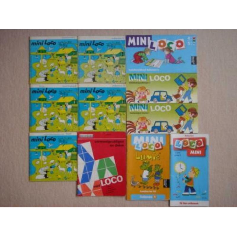 2 x Mini LOCO + 11 Mini LOCO boekjes in 1 koop