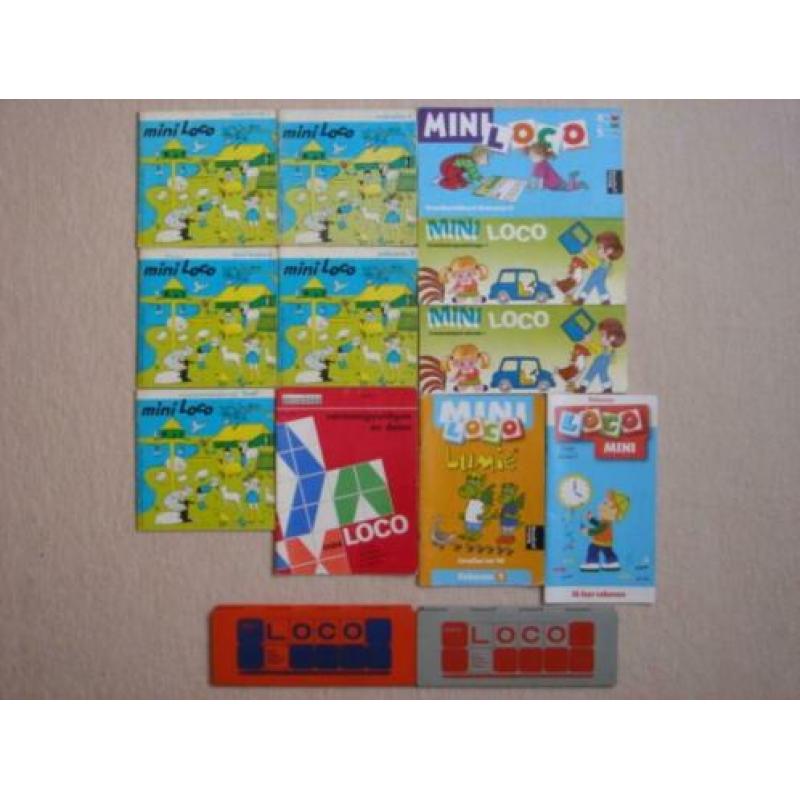 2 x Mini LOCO + 11 Mini LOCO boekjes in 1 koop