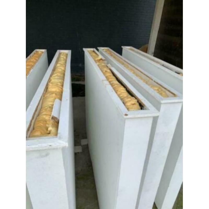 Houten wandjes (plantenbakken)